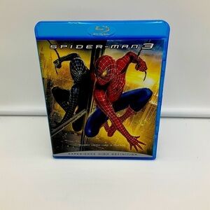 Spider-Man 3 on Blu-ray 2 discs. Special features